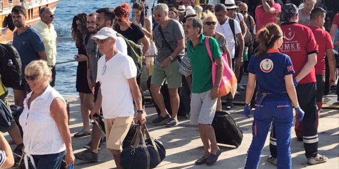 180 Kişi Daha Kos Adası’ndan Bodrum’a Geldi