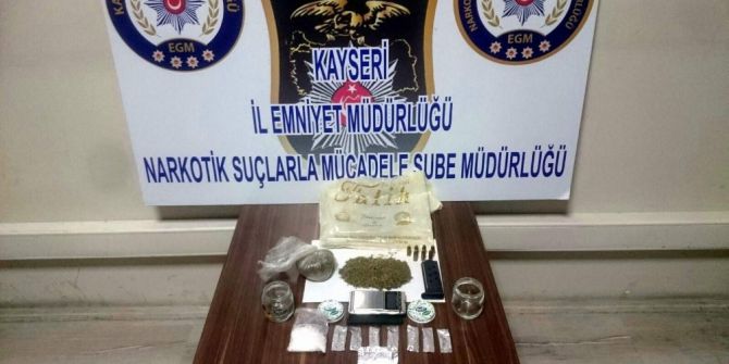Kayseri’de Uyuşturucu Operasyonu