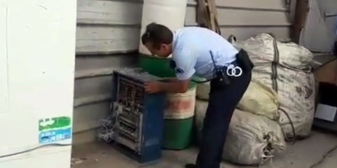 Kocaeli’deki Hurdacılara Yönelik Operasyon Kamerada