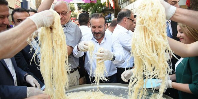 Pişmaniye Festivali Renkli Başladı