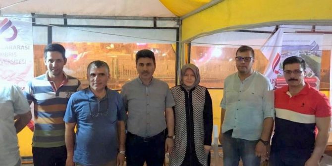 Rektörü Karacoşkun Lys Tercih Standını Ziyaret Etti