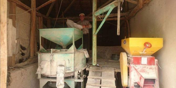 Aslanapa’da 40 Yıllık Ahşap Değirmen