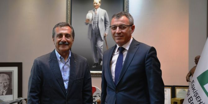 İlhan Aytekin’den Başkan Ataç’a Ziyaret