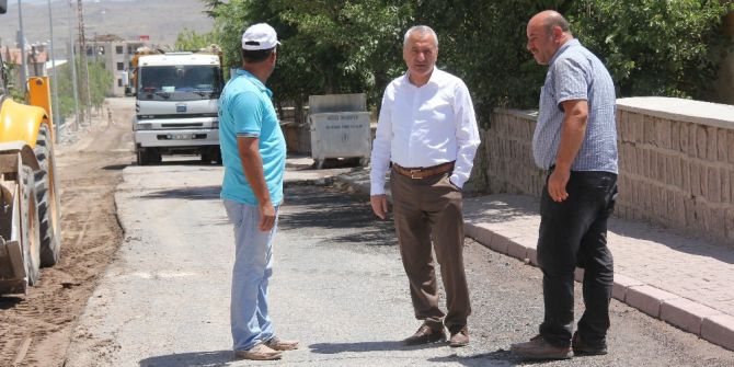 İncesu Belediyesinde Asfalt Çalışması Başladı