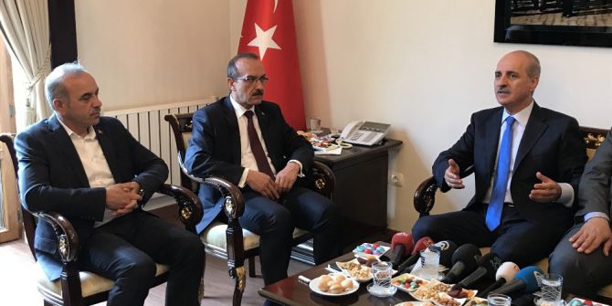 Kurtulmuş: "Alman Bakanın Açıklamaları Gerçeği Yansıtmıyor"