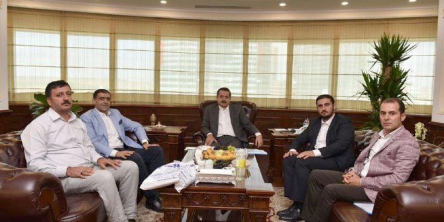 Suluovalılardan Bakan Çelik’e Ziyaret