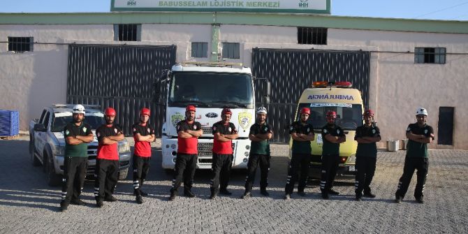 Suriye Acil Yardım Ekipleri Görev Başında