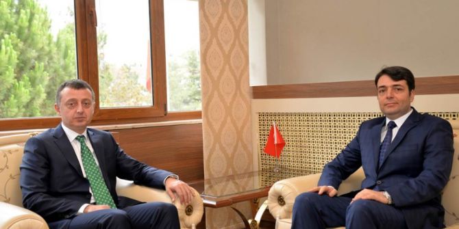 Adalet Komisyonu Başkanı Kaya’dan Vali Büyükakın’a Ziyaret