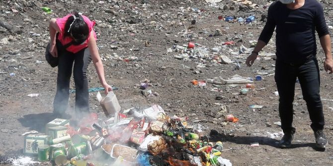 Diyarbakır’da 2 Ton Gıda İmha Edildi