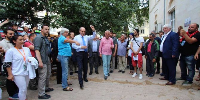 Bakan Kurtulmuş, Ünye’de Tendürük Çevirdi