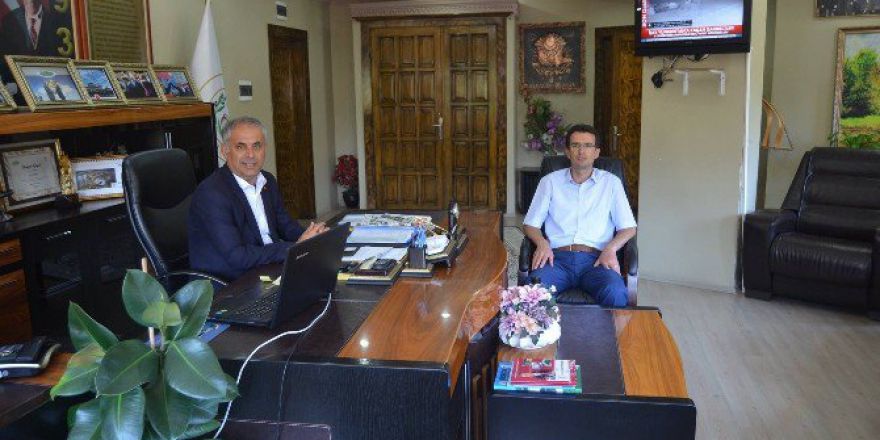 Bilecik Dodurga Belediye Başkanı Tuna’dan, Başkan Yaman’a Ziyaret