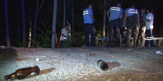 Başkent’te Alkollü Şahıs, Atık Suların Aktığı Dereye Düştü