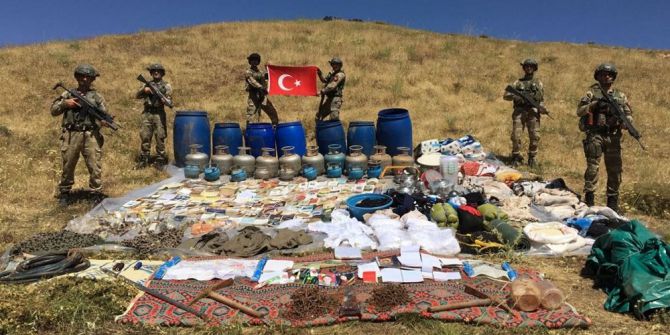 Diyarbakır’da Terör Örgütü Pkk’ya Ait Sığınak İmha Edildi