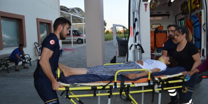 Elektrik Akımına Kapılan Çocuk Hastanelik Oldu