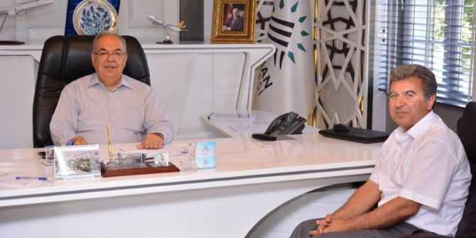 Şambayat Belediye Başkanı Arıcı’dan Başkan Kutlu’ya Ziyaret