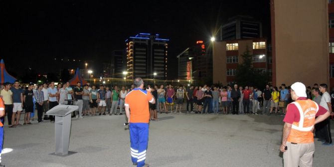 Kyk’dan Sivil Savunma Tatbikatı