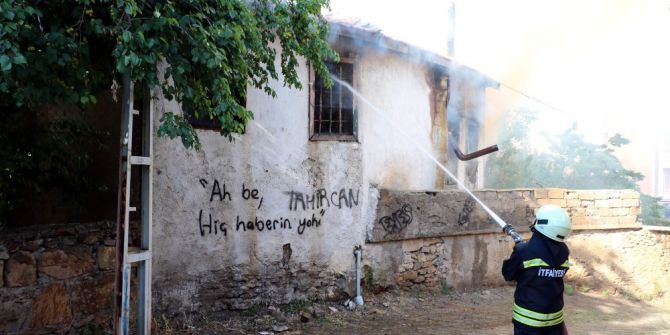 Yozgat’ta Müstakil Ev Yangında Kül Oldu