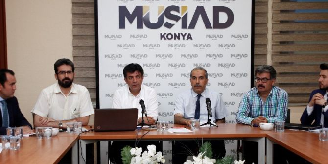 Müsiad Konya Şubesi’nde “Kamu-üniversite-sanayi İşbirliği” Konusu Anlatıldı