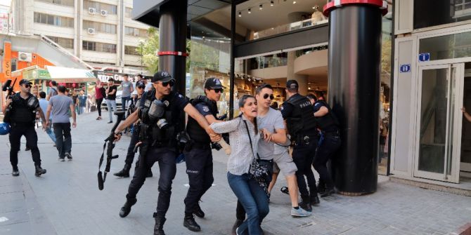 Başkent’te Gülmen Ve Özakça Eylemine Biber Gazlı Müdahale