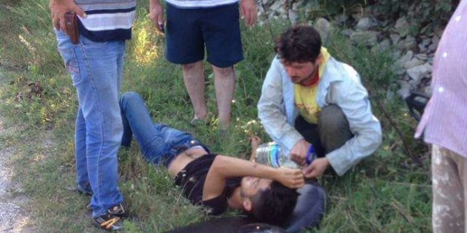 Kocaali’de Motosiklet Kazası: 1 Yaralı