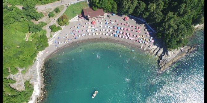 Karadenizde Mavi Bayraklı Plajlar Tercih Ediliyor