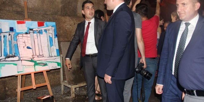 Aizonai’yi Anlatan Tablo Sergisi Açıldı