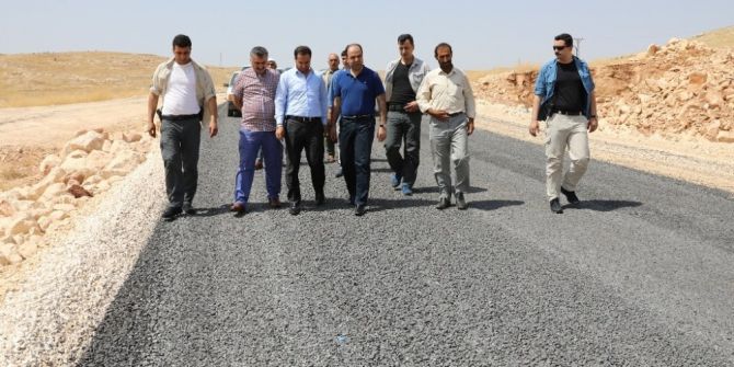 Başkan Çiftçi Kırsaldaki Yol Çalışmalarını İnceledi