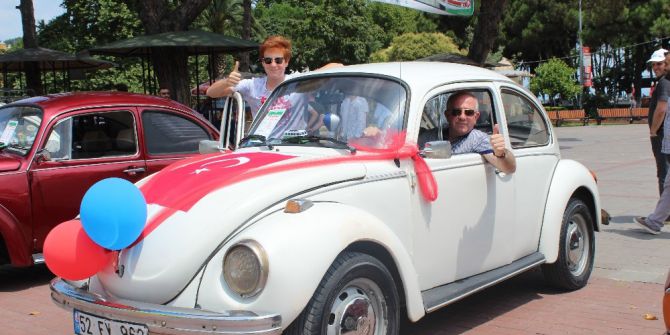 Ordu’da Klasik Otomobiller Görücüye Çıktı
