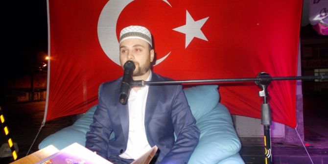 Mihalıççık’ta 15 Temmuz İçin Kur’an-ı Kerim Okutuldu