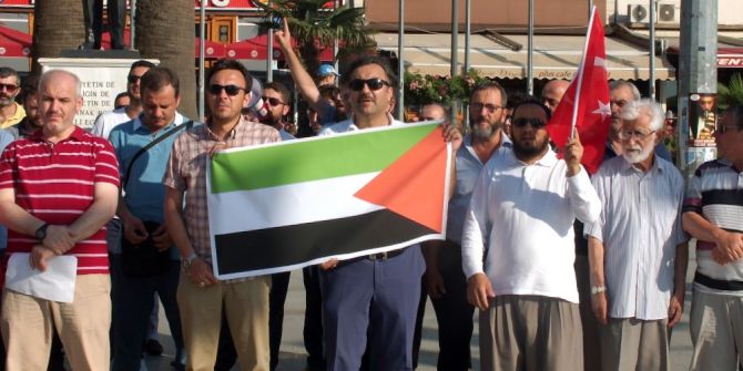 Bandırma’da Kudüs Protestosu