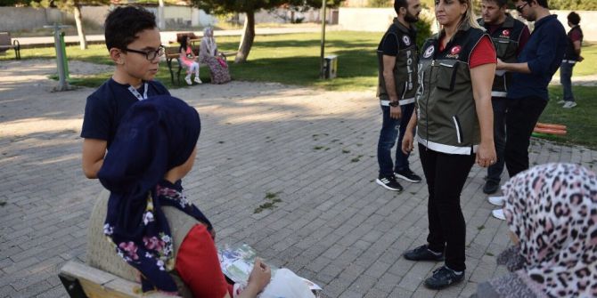 "Mobil Park Polisi" Ekiplerinden Asayiş Uygulaması