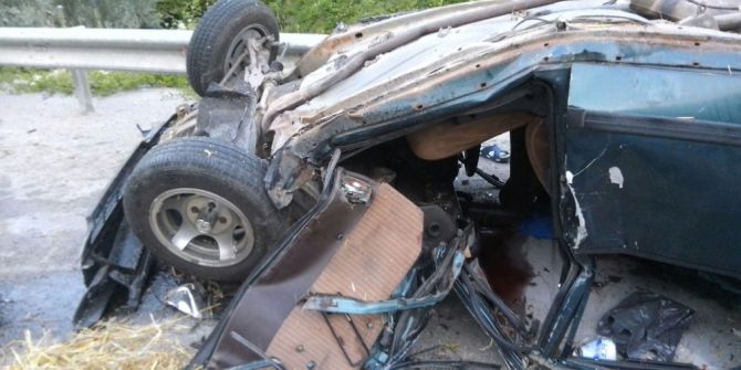 Sinop’ta Trafik Kazası: 1 Ölü, 3 Yaralı