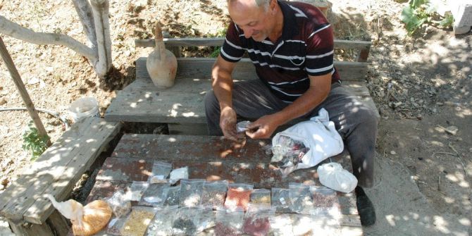 Kahramanmaraşlı Çiftçinin Organik Tohum Koleksiyonu
