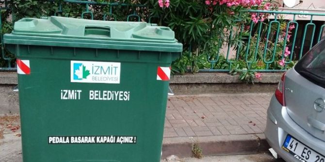 İzmit’te Çöp Konteynerleri Yenileniyor