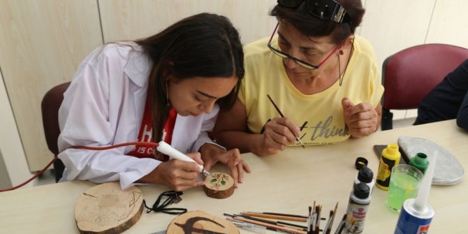 Yüreğir’de Ahşap Yakma Kursu Açıldı