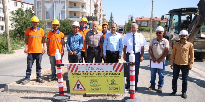 Beyşehir’de Doğalgaz Çalışmaları Başladı