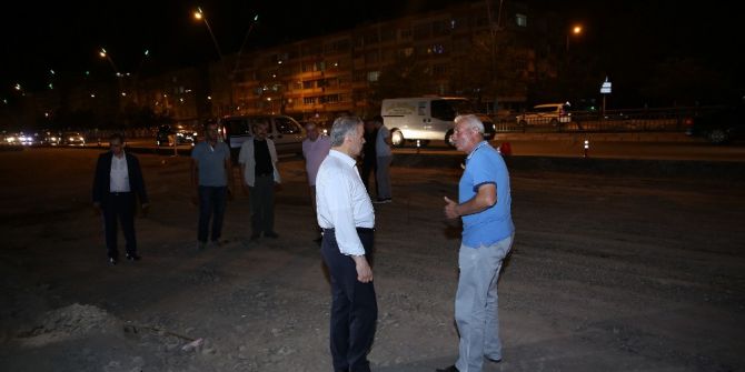 Başkan Çelik’ten Gece Denetimi