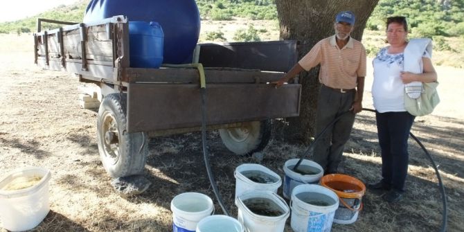 Çallı’da Çoban Ahmet’ten Su Sorununa Tankerli Çözüm