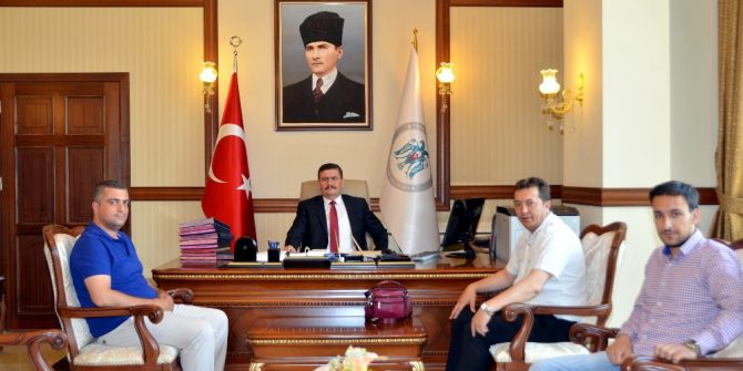 İhlas Haber Ajansı Heyetinden Erzincan Valisi Ali Arslantaş’a Ziyaret