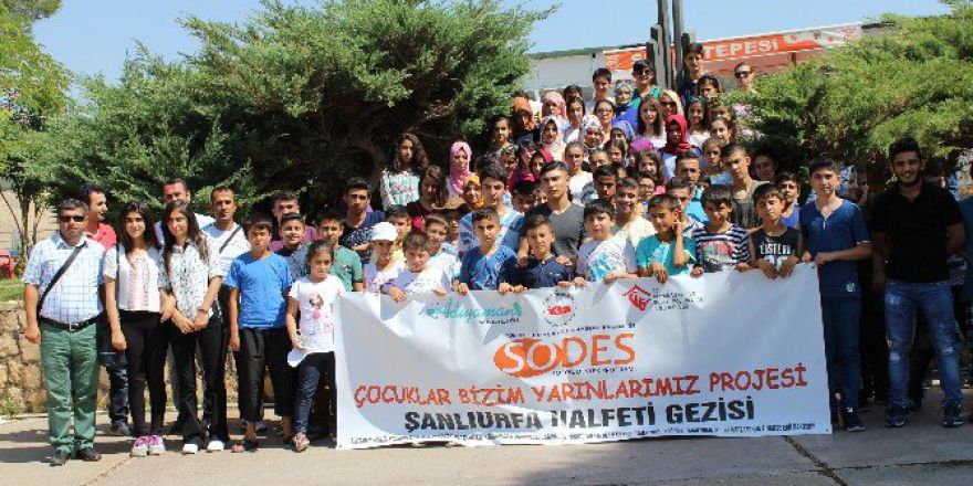 Çocuklar Sodes Projesi İle Tarihi Ve Doğal Güzellikleri Gördü