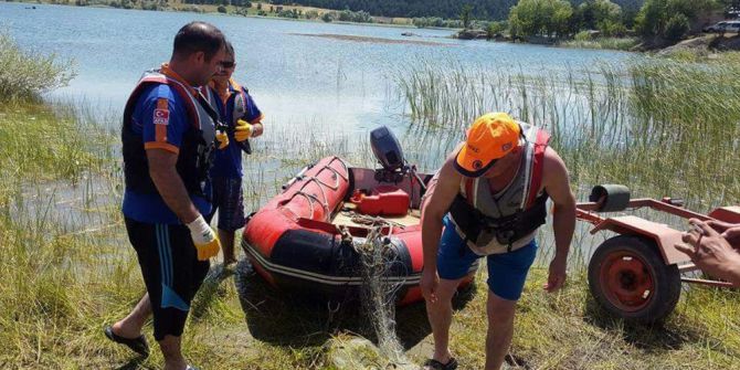 Jandarma Ve Afad’tan Beyler Barajında Kaçak Ağ Operasyonu