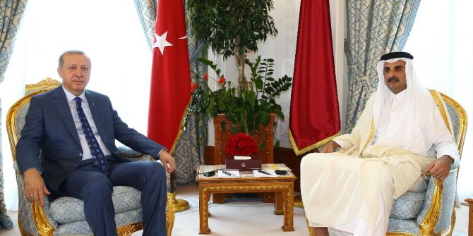 Cumhurbaşkanı Erdoğan Katar Emiri İle Görüştü