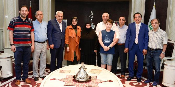 15 Temmuz Gazisinden Başkan Toru’ya Ziyaret