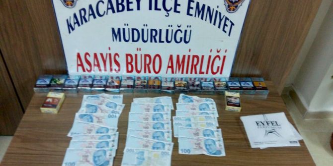 Sahte Para İle Sigara Alınca Yakalandılar