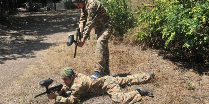 Paintball İle Stres Attılar