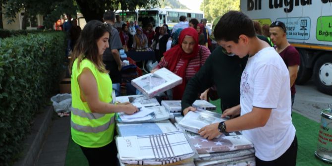 Lösev "İyilikler Tırı” Kdz. Ereğli’ye Geldi