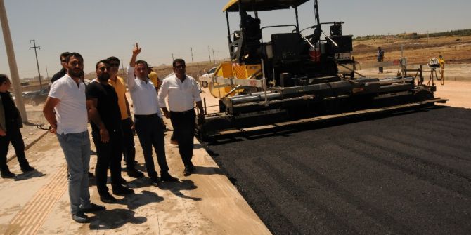 Başkan Kılıç Asfalt Çalışmalarını Denetledi