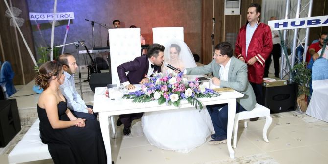 Başkarcı Düğün Salonu’nda İlk Düğün Heyecanı
