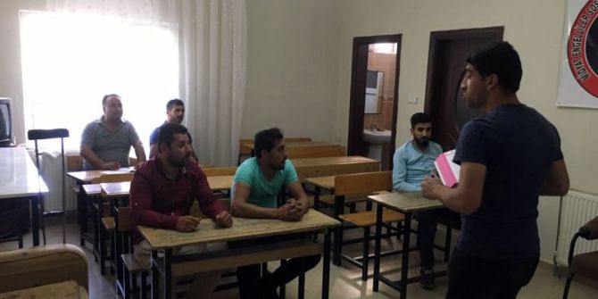 Midyat’ta Engelliler İçin Kpss Kursu Açıldı