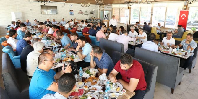 Başkan Gürlesin Basın Mensuplarıyla Buluştu